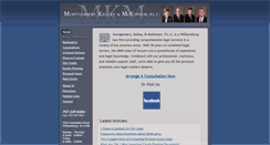 Desktop Screenshot of mkmattorneys.com